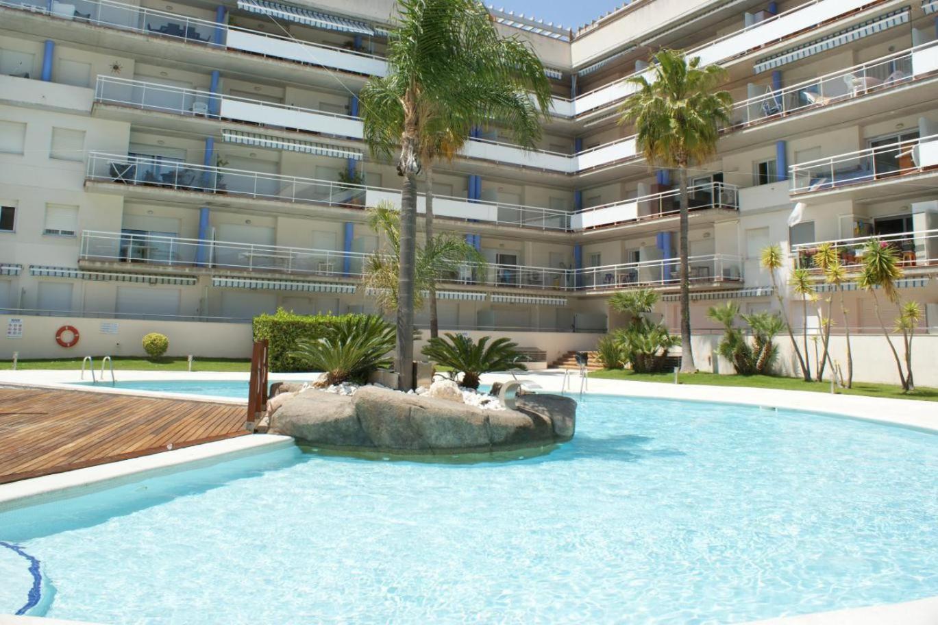 Ferienwohnung Bonito Piso En Roses Con Piscina Y Parking Av-66 Exterior foto