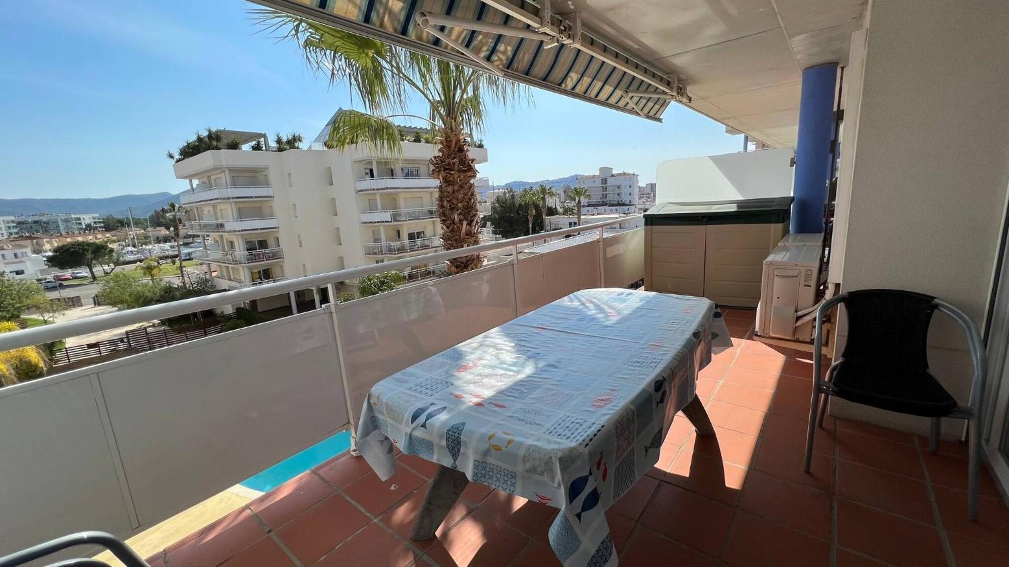 Ferienwohnung Bonito Piso En Roses Con Piscina Y Parking Av-66 Exterior foto